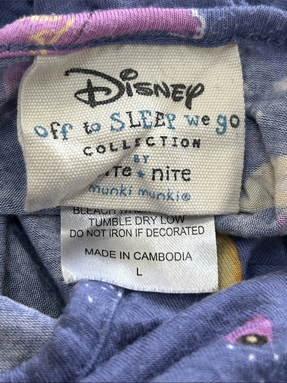 Large Disney tangled nightgown sleep dress pajama - Picture 2 of 4